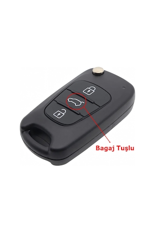 Hyundai Accent İ20 İ30 İx35 Uyumlu Anahtar - Kumanda Kabı Anahtarlık