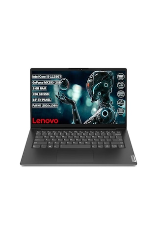 Lenovo V14 G2 ITL 82KA00ECTX i5 -1135G7 8 GB 256 GB SSD 14" FHD Dizüstü Bilgisayar (Teşhir)