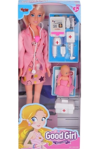 Nessiworld Wg-115225a Aksesuarlı Doktor Bebek 29 Cm -vardem Diğer