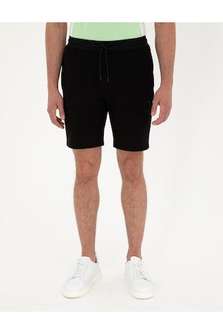 Pierre Cardin Erkek Siyah Şort Örme 50284172-vr046 Siyah