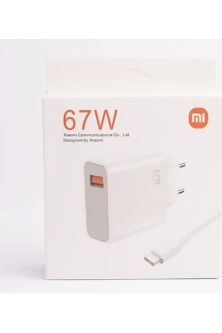 Xiaomi Turbo MYD-12-EH 67W 6A Hızlı Şarj Cihazı Ve Type-C Kablo