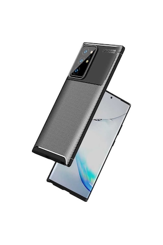 Samsung Uyumlu Galaxy Note 20 Ultra Kilif Karbon Silikon Case 406653282