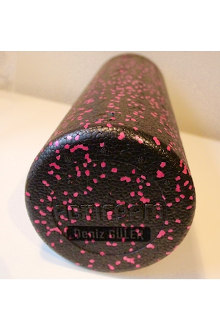 Kişiye Özel Isim Yazılı Actifoam Foam Roller 45-Düz-Orta Sert-Siyah Yeşil