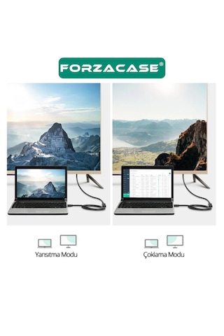 Forzacase Hd 1080p Tv Pc Projeksiyon Uyumlu Hdmi Uzatma Kablosu Dişi Erkek 3 Metre - Fc1189