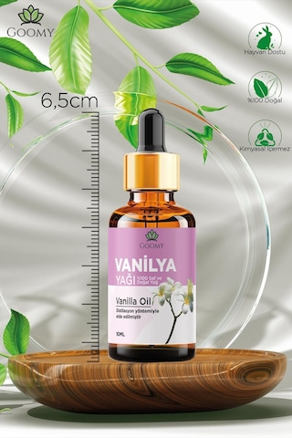 Goomy Vanilya Yağı %100 Doğal Bitkisel Uçucu Yağ Vanilla Oil 10ml 10 ML