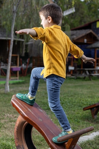 Smart Walker Junior Yeşil Işık Barefoot Çocuk Ayakkabı-yeşil Işık