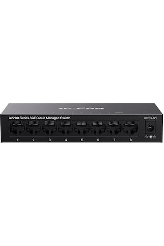 Ip-com Ip-g2208d 8 Port Gıgabıt Cloud Yönetilebilir Metal Kasa Swıtch