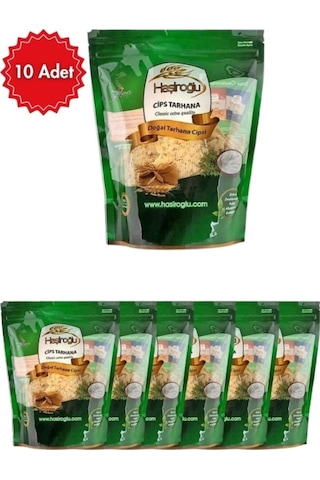 Haşiroğlu Doğal Tarhana Cips 225 Gr X 10 Paket Katkısız & Fırınlanmış Atıştırmalık Haşiroğlu Doğal Tarhana Cips 225 Gr X 10 Paket Katkısız & Fırınlanmış Atıştırmalık