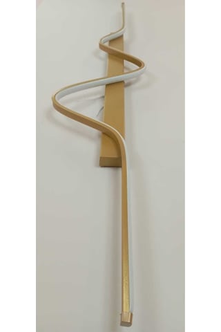 Tuna / Aplik / 120x24 Cm / Gold Gövde / 3 Renk Işık / 3 Yıl Garan Antrasit