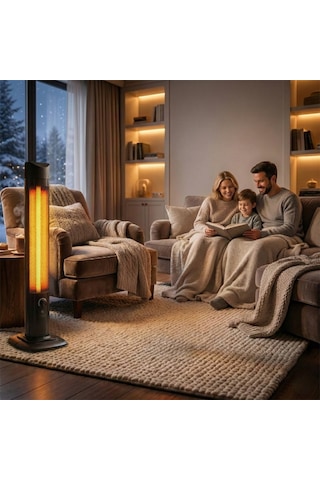 River World Mikatronik Isıtıcı Termostatlı Dik