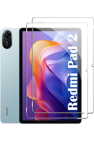 Xiaomi Redmi Pad 2 11 İnç Ekran Koruyucu Şeffaf Cam Nano Kırılmaz