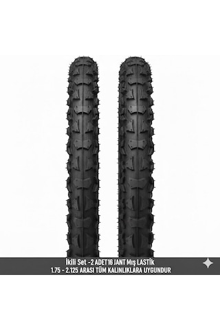 16 Jant Bisiklet Dış Lastik Takımı 2 Adet 16x1.75 1.95 2.125 Uyumlu Çocuk Bisikleti Mtb Lastiği