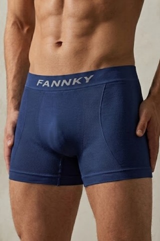 Womanandkids Night Lacivert Erkek Casual Comfort Günlük 3 Lü Boxer