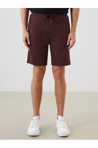 Lcwaıkıkı Classic Bordo Standart Kalıp Erkek Şort