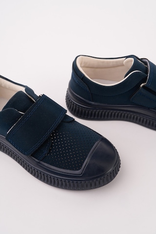 Muggo Rony Cırtlı Delikli Günlük Nefes Alabilen Unisex Çocuk Sneaker Spor Ayakkabı Lacivert