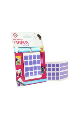 Boss Tape 3906 Çift Taraflı Sök Tak Montaj Bandı Ped 12mmx12mm 48li Blister