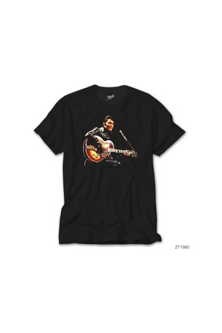 Elvis Presley Siyah Tişört Siyah