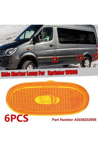 Sprinter W906 2006-2018 İçin 6x Araç Yan İşaret Lambası