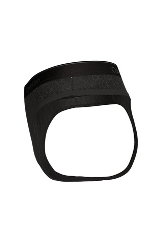 Calvin Klein Kadın Siyah Logo Detaylı Tanga-14825