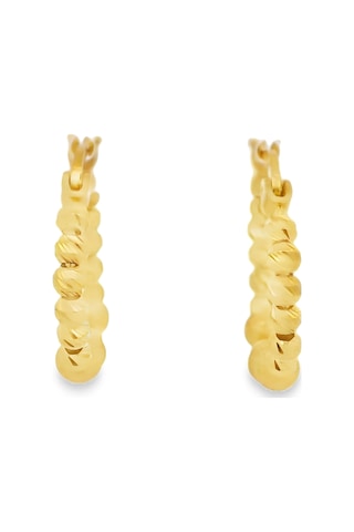 Cigold Taşsız Küpe 14 Ayar Altın 3.80 Gr Oa-k1tb01029347 Renkli