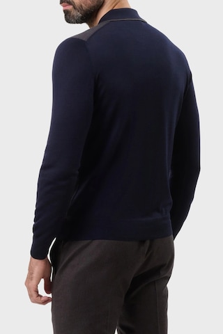 Gran Sasso Erkek Polo Yaka Kazak 43108 14713 598 Lacivert Lacivert