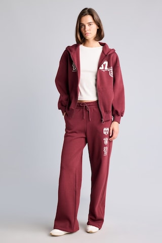 Defacto Harry Potter Wide Leg Beli Bağcıklı Baskılı Kalın Kumaş Eşofman Altı I3173ax26aubr98 Bordo-br98