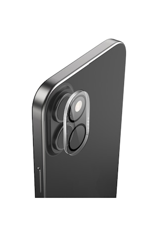 İphone Uyumlu 16 Plus Raptic Glass Serisi Kamera Lens Koruyucu Şeffaf