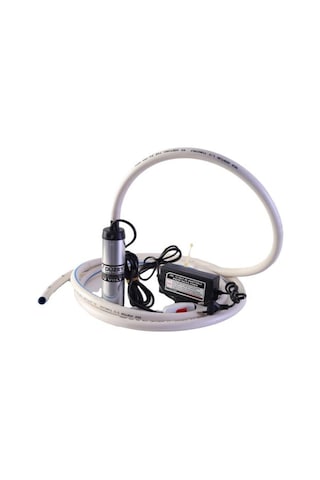 Düzey 220 -12 Volt Karavan & Tekne Için Küçük Dalgıç Pompa & Hortum Set