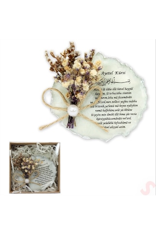 Kutulu Ve Süslü 6,50 Cm Epoksi Magnet, Gümüş - 10 Adet Gümüş