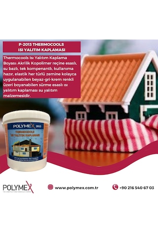 P-2013 Thermocools Isi Yalitim Kaplamasi 20 Kg