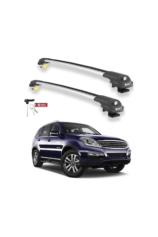 Turtle Ssangyong Rexton W Y290 2013-2017 Ara Atkı Air1 Gri