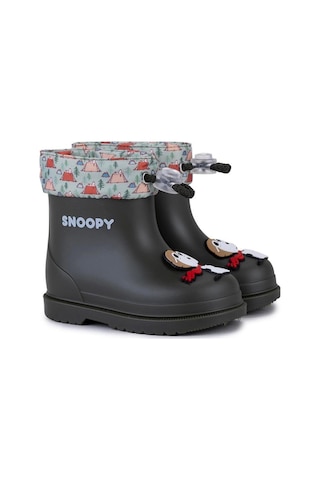 İgor Çocuk Lastikli Bot W10277 Bımbı Snoopy-4553 Gri