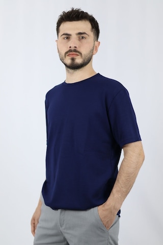 Ventov Regular Fit Bisiklet Yaka Erkek Tişört Vts2604 Bordo