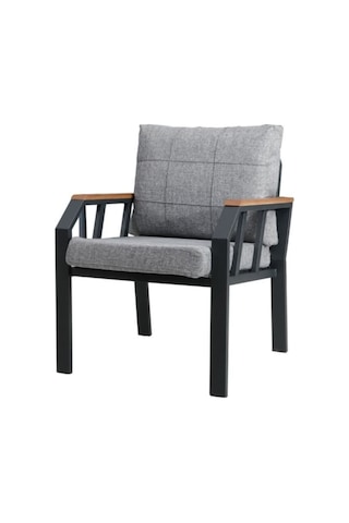 Tu Tienda Nergiz 3 1 1 Masa Bahçe Balkon Mobilyasi,kayrak Gri Gri