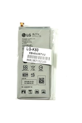 LG Uyumlu K50 Bl-T44 Batarya Pil