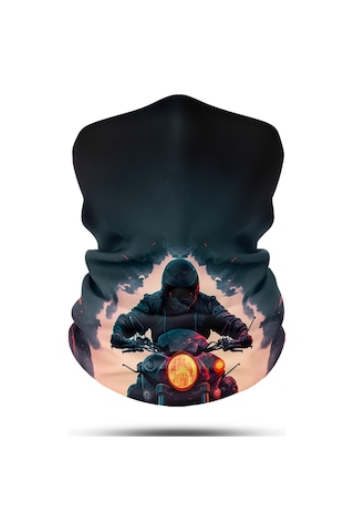 Daırb0082 - Çok Amaçlı Bandana Motosiklet Boyunluk Balaklava Outdoor Yüz Maskesi Kayak Maskesi Çok Renkli