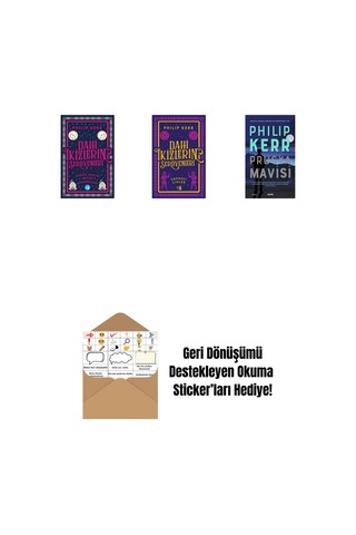 Dahi İkizlerin Serüvenleri - Cengiz Han In Mezar Soyguncuları + Dahi İkizlerin Serüvenleri - Savaşçı Cinler + Prusya Mavisi + Okuma Sticker'ları