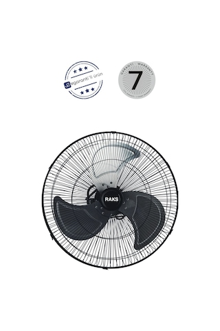 Raks Cf 20 Sa Sanayi Tipi Tavan Vantilatör 20 Inch Alüminyum Pervane 50 Cm 7 Yıl Garantili