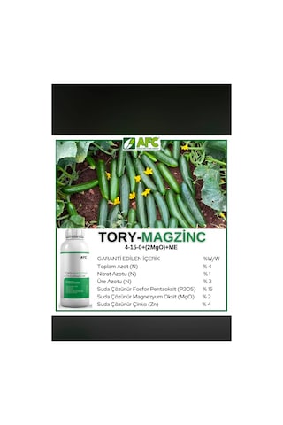 Tory-magzinc 1lt Sıvı Gübre Diğer