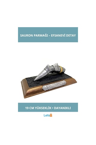 Yüzüklerin Efendisi Sauron Parmağı Polyester 19 Cm Koleksiyon Figür 1 Adet