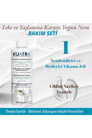 Kuatra Koyu Leke ve  Yoğun Nemlendirici Gece Bakım Seti