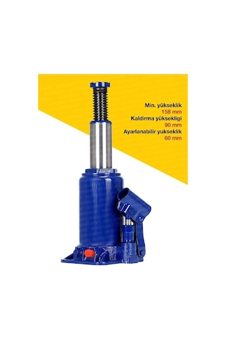 Moonshop Şişe Kriko 2 Ton Araba Krikosu Moonshop2ton