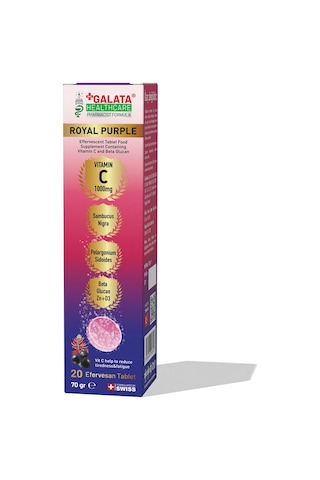 Galata Healthcare Royal Purple 20 Efervesan Tablet