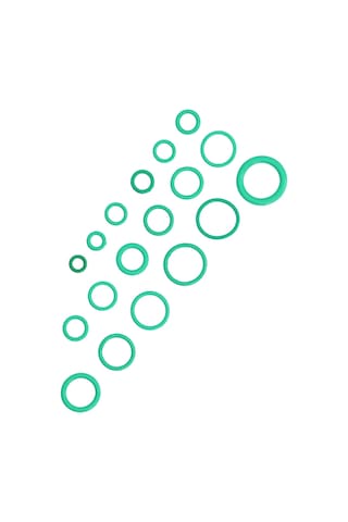 Padalink 270 Adet Yeşil Kauçuk O-ring Seti - Dayanıklı, Sıcak & Yağa Dayanıklı - Otomobil, Sulama Ve Bakım İçin Mükemmel Sigorta Parçaları