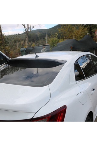 Renault Megane 4 Uyumlu Cam Üstü Spoiler (Plastik)