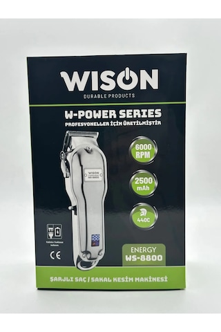 Wıson W-Power Serisi WS-8800 Profesyonel Saç Sakal Tıraş Makinesi