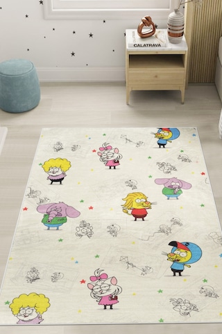 Kaşmir Halı X Kral Şakir Family 100x150 M Bej