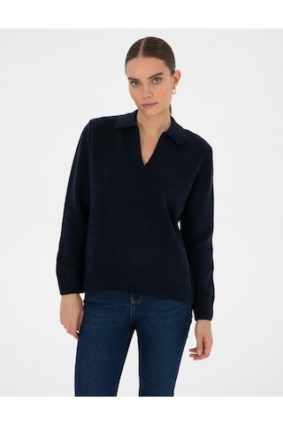 Pierre Cardin Kadın Lacivert Kazak /triko 50317226-vr033 Lacivert