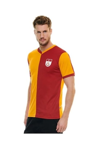Galatasaray İsme Özel Metin Oktay Fan Forma Ahşap Kutulu Sarı