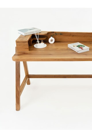 Elas Model Çalışma Masası Meşe
